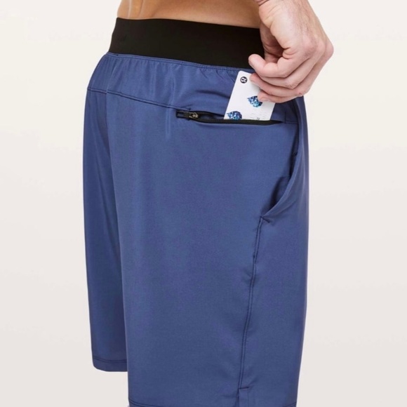 Lululemon T.H.E. Short *9" Gatsby Blue - Picture 5 of 10